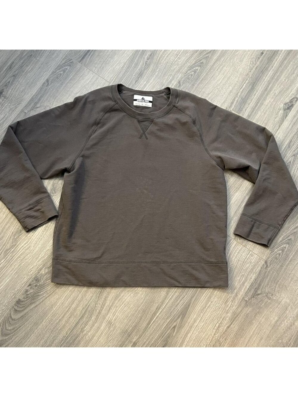 American Giant Sweatshirt Mens XL Gray Crewneck Pullover 100% Cotton Made in USA